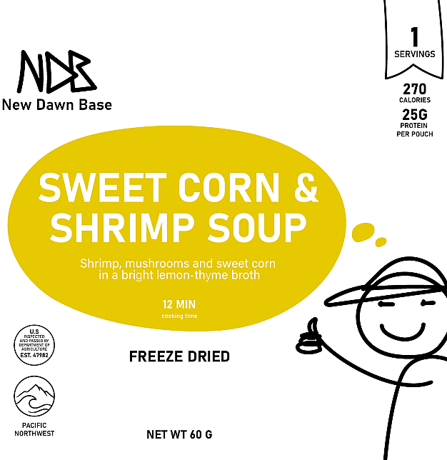 Sweet Corn & Shrimp Soup