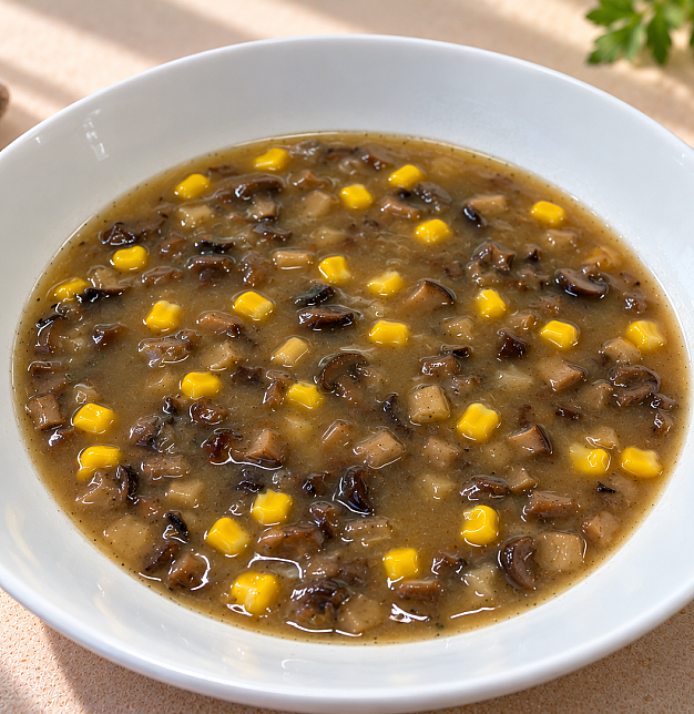 Sweet Corn & Shrimp Soup